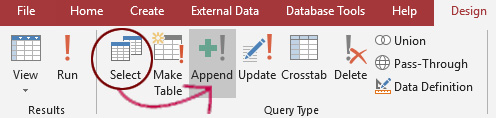 append query